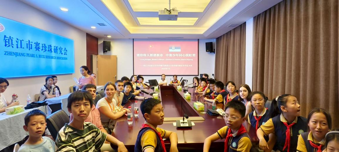 赛珍珠人桥谱新章 中塞少年同心筑虹梁