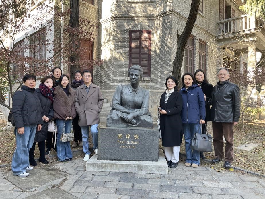 馆际交流促传承：镇江赛珍珠纪念馆志愿讲解团赴南大赛珍珠纪念馆参观学习